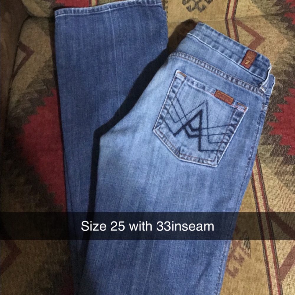 7FAMK Apocket 33inseam